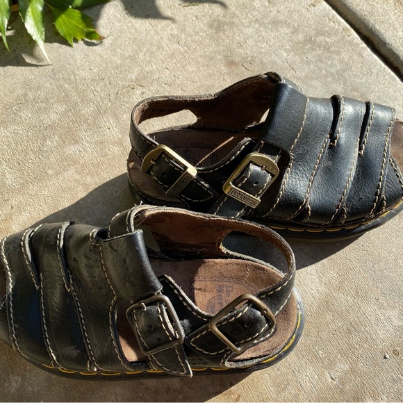 SOLD vintage dr marten sandals *black - Picture 4 of 6